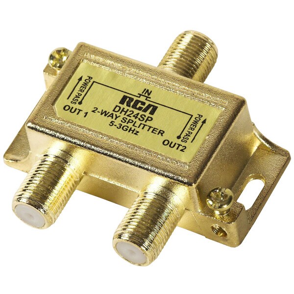 Main product image for RCA DH24SPF 2-Way 3 GHz Bi-Di Gold Plated Coaxial 183-131